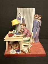 Vintage 1980 Norman Rockwell Museum Figurine “The Student” Figurine w/box & COA picture