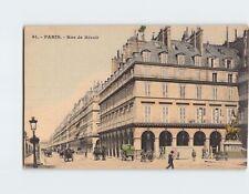 Postcard Rivoli Street Paris France picture