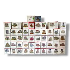Vintage Liberty Falls Americana Collection Village Houses In Boxes Lot Of 50 picture