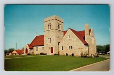Holland, MI-Michigan, Grace Episcopal Church Antique, Vintage Souvenir Postcard picture