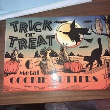 Restoration hardware Vintage  Inspired Trick or Treat Halloween Cookie Cutters picture