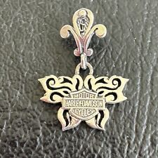 Harley Davidson .925 Sterling Silver Butterfly Pendant  picture