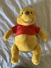 NWT Disney Store 13” Soft Medium Winnie the Pooh Stuffed Plush Teddy Bear Toy picture