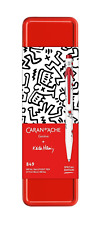 Caran d'Ache KEITH HARING 849 Ballpoint Pen White - Special Edition picture