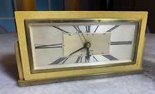 Vintage Mid Century Modern SETH THOMAS Desk Mantle Clock Thomaston Connecticut picture