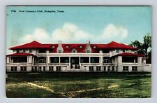 Memphis TN-Tennessee, New Country Club, Antique, Vintage Postcard picture