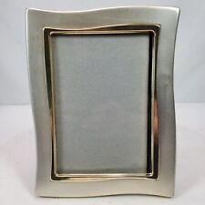 Vintage Mid Century Picture Frame w/ Kickstand 8.5x7 Inch Fits 6x4 Photo picture