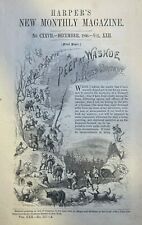 1860 Washoe Mining District Nevada Kern River Washoe Agency illustrated picture