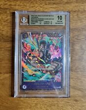 One Piece Card Game Roronoa Zoro Flagship Championship Beckett BGS 10 picture