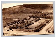 Postcard Rawlings Wyoming RPPC Tourist Camp Birds Eye View picture