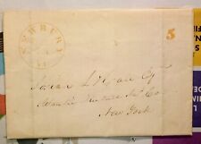 1845 Letter  Newbury Vermont Atlantic Mutual Insurance Company picture