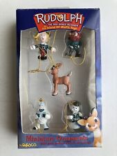 Enesco Rudolph the Red-Nosed Reindeer Miniature Ornaments picture