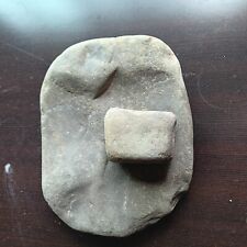 Indian Artifacts Metate Mortar Mano Authentic  picture