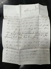 1845 Letter, Property owner in England asking father 300 Pounds, GB #3 stamp picture