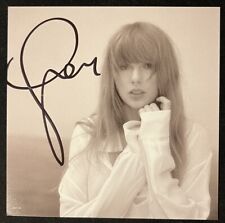 Taylor Swift The Tortured Poets Department Hand Signed Photo Insert ONLY picture