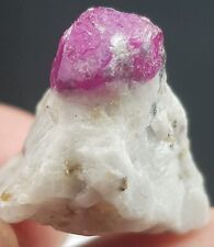 Fantastic 19 ct Natural Pink color Afghani Ruby crystal Specimen  picture