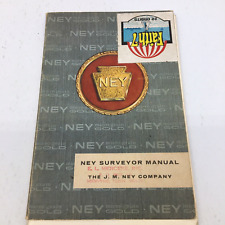 Vintage NEY SURVEYOR MANUAL THE J. M. NEY Company- Dental , Dentures picture