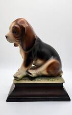 Antique Japanese Ceramic Beagle Puppy Figurine picture