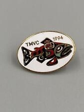 Vintage 1994 TMVC Fish Design Lapel Hat Pin RARE HTF picture