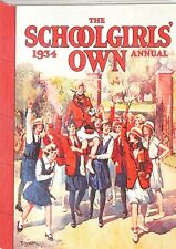Postcard Children's Books The Schoolgirls' Own 1934 Annual Reading 6x4 picture