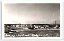 1940s CAMP LEE-STEPHENSON QUODDY MAINE NAVY CAMP PHOTO RPPC POSTCARD P2350 picture