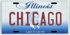 Chicago Illinois Metal 2012 License Plate  picture