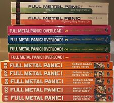 Full Metal Panic 1 2 4 7 8 Overload 1 2 3 5 ⚔️ Manga 1, 2 Light Novel English picture