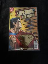 DC 2000 SUPERMAN KING OF THE WORLD Comic Book Issue # 1 ONE SHOT GOLD FOIL picture