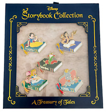 2017 D23 Expo WDI Storybook Collection A Treasury of Tales Set of 5 Pins LE 250 picture