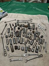 Huge Socket And Wrench Lot Pittsburgh Crescent Stanley Matco OthersOver 70 Pc picture