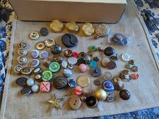 Bulk Lot of Assorted Buttons - Uncounted 111g picture