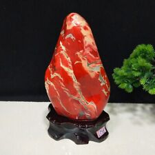 Top Natural Red jasper Quartz raw stone polished ornaments- Viewing 5kg #S117 picture