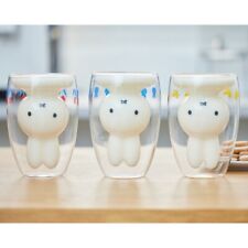 Miffy X 7-11 Taiwan Double-Wall Heat-Resistant Glass Cup Blind Box (1design/Box) picture