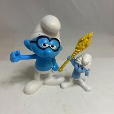 #6973 Smurf toys 2 pieces picture