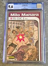 El Clic 2 - SPAIN Comic CGC 9.6 - MILO MANARA Risqué Penthouse Comix Cover- 1999 picture