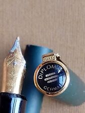 VTG DIPLOMAT STEEL FOUNTAIN PEN with scratches Germany picture