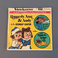 COLOR K88 Raggedy Ann & Andy Dolls Kidnap Kaper TV Show view-master Reels Packet picture