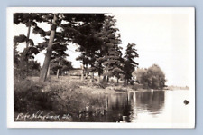 RPPC 1930'S. LAKE NEBEGAMON, WISCONSIN. POSTCARD. SC34 picture