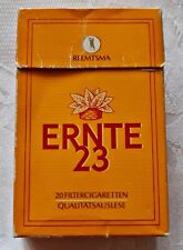Vintage Authentic Germany ERNTE 23 80's Cigarette Packet Tobacco Empty Box picture
