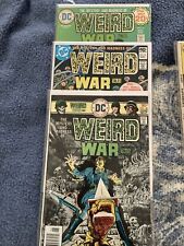 Weird War Tales 81, 46, 31 DC Comics 3 Item Lot picture