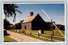 Nantucket MA-Massachusetts, Jethro Coffin House, Historic, Vintage Postcard picture