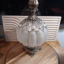 Vintage Accurate Castings Hollywood Regency Lamp Glass 3-Way 32