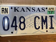 Vintage Kansas Car Plate License Plate -  Plate 2012 Crafting Birthday picture