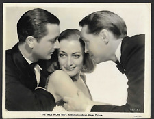 HOLLYWOOD ROBERT YOUNG, JOAN CRAWFORD, FRANCHOT TONE VINTAGE MGM ORIGINAL PHOTO picture