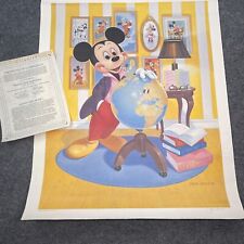 John Hench Signed Mickey Mouse 25x31 Lithograph 60th Anniversary Poster LE 4200 picture