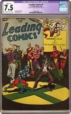 Leading Comics #9 CGC 7.5 RESTORED 1944 3798222007 picture