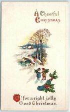 Postcard - A Cheerful Christmas picture
