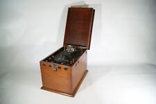 1920 Crystal Radio Set Mahogany Wood Cased Antique picture