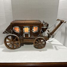  ~ Covered Wagon Chuckwagon Stagecoach Table Lamp VINTAGE ~ picture