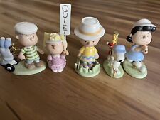 Lenox Peanuts Golf Team Set Of 5 Figurines Charlie Brown Lucy New In Box picture